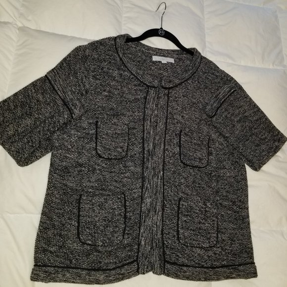 Ann Taylor Loft Boucle Sweater / Blazer - Picture 4 of 4